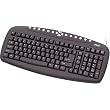 USB/PS2 120-KEY Inet Multimedia Keyboard with Programmable Keys