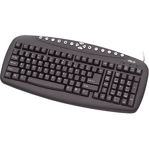 USB/PS2 120-KEY Inet Multimedia Keyboard with Programmable Keys