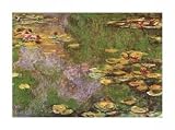 Claude Monet - The Water-lily Pond At Giverny Poster Kunstdruck (30 x 24cm)