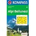 Alpi Bellunesi: Carta escursioni. Wandern. GPS-genau. 1:50.000
