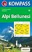 Alpi Bellunesi: Carta escursioni. Wandern. GPS-genau. 1:50.000