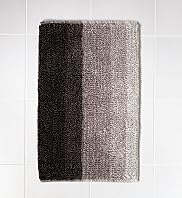 Ombre Striped Bath Mat