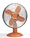 Deco Breeze Colored Metal Fan in Mandarin