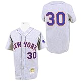 New York Mets Authentic 1969 Nolan Ryan Road Jersey By Mitchell & Ness 48