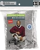 Image of Hanes Classic Men's 6-pack Cushion Crew Socks (sz 6-12)