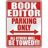  BOOK EDITOR PARKING ONLY  PARKING SIGN OCCUPATIONS