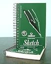 Canson Wire Bound Universal Recycled Sketch Book- 5.5 x 8.5 inch 100 sheets 65lb paper