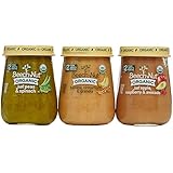 Beech-Nut Organic Stage 2 Baby Food Variety Pack, 4.25 Ounce (Pack of 10)