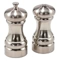 Olde Thompson Columbia Pepper Mill and Salt Shaker Set - Stainless Steel