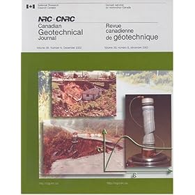 Canadian Geotechnical Journal by 