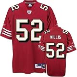 Patrick Willis San Fransisco 49ers Red NFL Stitched Premier Football Jersey
