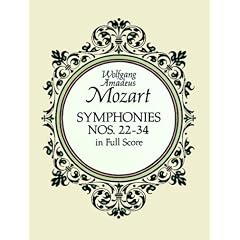Symphonies 22-34 in Full Score (Dover Music Scores)