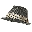 New Woven Braid Necktie Band Fedora Trilby Hat Large Extra Large Black