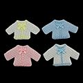 Mememall Fashion Knitted Padded baby Shower Party Favor Pink Girl Blue Boy Party Game Decorations