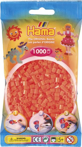 HAMA 207-40 - Perlen fluor-orange, 1000 St&uuml;ck Preisvergleich