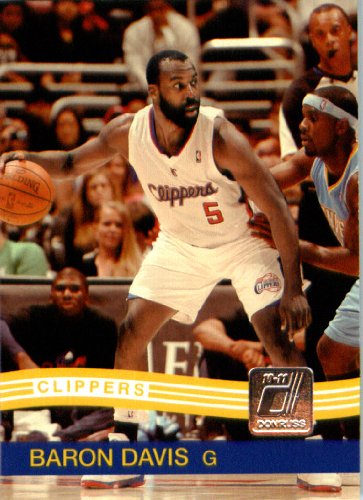 2010 / 2011 Donruss # 199 Baron Davis Los Angeles Clippers NBA Trading Card- In Protective Screwdown Case!