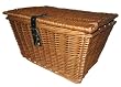 Summit Wicker Front Handlebar Bike Basket with Lid - 300-893