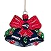 NFL New England Patriots Glitter Bells Ornament