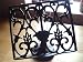 from RL ADJUSTABLE BROWN CAST IRON COOKERY BOOK STAND cook cooking MADE TO LOOK AGED