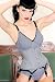 : What Katie Did' Doris Black and White Underbust Corset