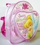 Disney Tinkerbell Pink Satin "Do You Believe?" Small Backpack - Factory Defect