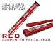 RED - Dura Lead Replacement Lead for Striker Construction Pencil