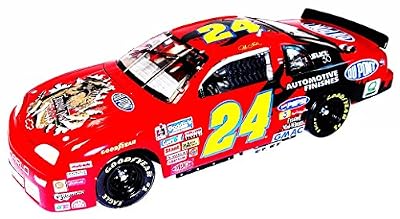 AUTOGRAPHED 1997 Jeff Gordon #24 DuPont Racing JURASSIC PARK (Hendrick Motorsports) Vintage Signed Action RCCA Elite 1/24 NASCAR Diecast Car with COA (#3873 of only 7,500 produced!)