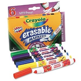 Crayola L L C 58-8164 Erasable Markers by Binney & Smith-Crayola