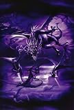Dragon Swarm (Flying) Art Poster Print - 24" X 36"