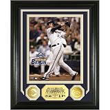 Ryan Braun 2007 N.L. Rookie of The Year Photo Mint W/ Two 24KT Gold Coins