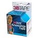 3B Scientific S-3BTBLN Blue Cotton Rayon Fiber Kinesiology Tape, 16' Length x 2" Width