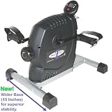 MagneTrainer ER Mini Exercise Bike - Large Pedals with Velcro Straps