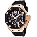 Swiss Legend Men's 10541-RG-01-BB Trimix Diver Collection Chronograph Black Rubber Watch
