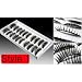 10 Pairs of Reusable Thick False Eyelashes