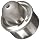 Jergens Low Carbon Steel Bullet Nose Diamond Pin