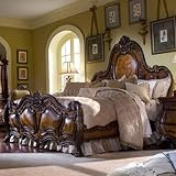 Chateau Beauvais Panel Bed (Queen) by Aico Furniture