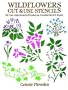 Wildflowers Cut & Use Stencils: 52 Full-Size Stencils Printed on Durable Stencil Paper (Dover Pictorial Archive Series)
