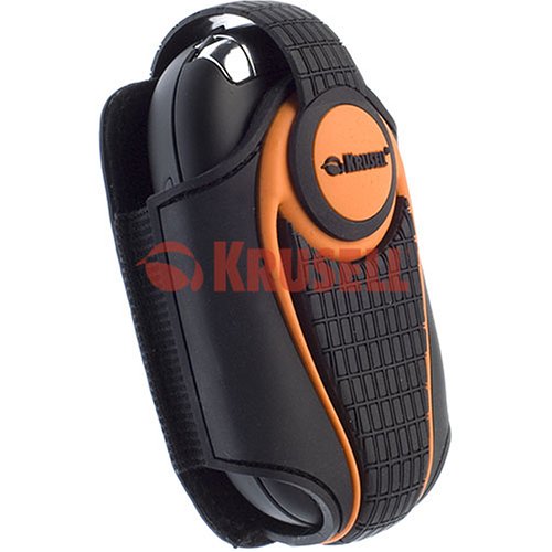 Krusell Blaze Rubber Cell Phone Case ORANGE - Small