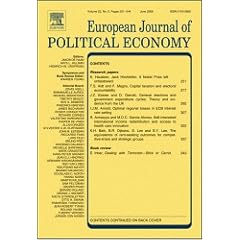 Book review: The Social Dimensions of Employment: Institutional Reforms in Labour Markets edited by Antonio Argandona and Jordi Gual, Edward Elgar, Cheltenham, ... from: European Journal of Political Economy]
