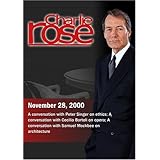 Charlie Rose with Peter Singer; Cecilia Bartoli; Samuel Mockbee (November 28, 2000)