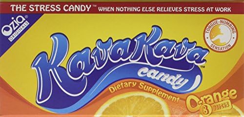 Kava Stress Relief Candy from Hawaii - 2 cases (24 individual packs)