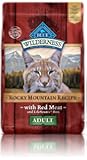 Blue Buffalo Cat Rocky Mountain Recipes Adult Red Meat Dry Cat Food, 10 lb Bag