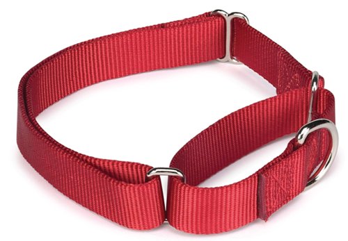 Guardian Gear Red All Nylon Greyhound Martingale Safety Choke Choker Dog Collar 14