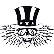 Grateful Dead - Uncle Sam Cutout Decal