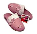 Haflinger wunderschoene Hausschuhe, Pantoffel Nina, puder