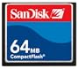 SanDisk SDCFB-64-A10 CompactFlash 64 MB