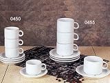 La Pavoni Espresso or Cappuccino White Cups