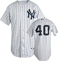 Chien-Ming Wang Majestic MLB Home Pinstripe Authentic New York Yankees Jersey