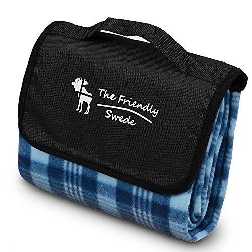 The Friendly Swede Picnic Blanket with Strap