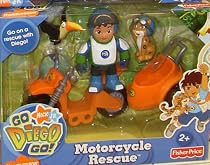 fisher price,Go Diego Go! motorcycle rescue